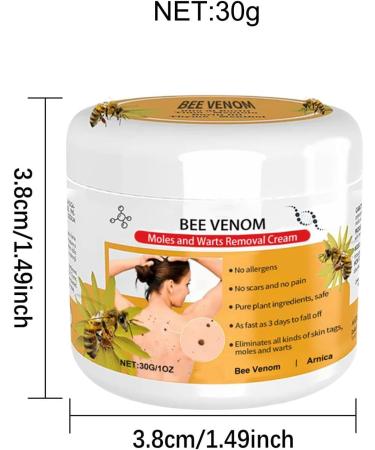 Bee Venoms Psorias Cream Bee Venoms Repair Cream - Bee Venoms Wart and Tag Remover Bee Venoms Moisturizing Cream Fast-Acting Relief Bee Venoms Cream Psorias Treatments Cream Remove Spots - Buy Online on GoSupps.com
