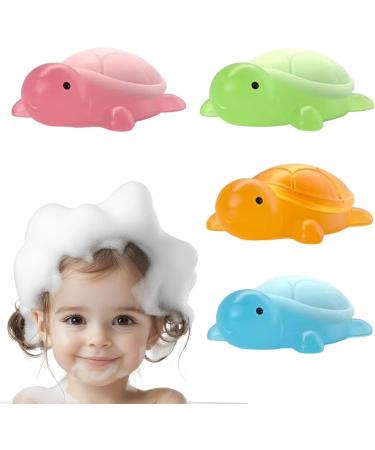 Oil Soap Shape Soap Shape for | 4X Children Turtle Shape Cute Bath Soap | Washing and Washing Solution for Girls Boys Boys - Buy Online on GoSupps.com