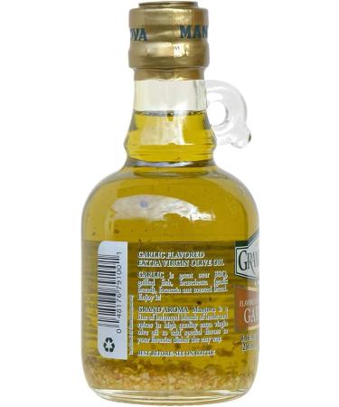 Mantova Grand'aroma Garlic Flavored Extra Virgin Olive Oil 8 Lb (Pack of 6) - Buy Online on GoSupps.com