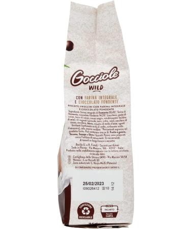Pavesi Set of 6 biscuits Gocciole Wild Integrali with whole wheat flour 350 g biscuits - Buy Online on GoSupps.com