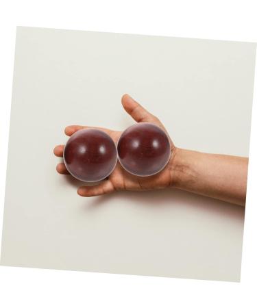 Gleavi Handball Set - 4 Handwritten Wooden Massage Balls for Gym & Puppy Therapy - Buy Online on GoSupps.com
