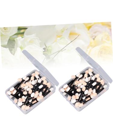 POPETPOP Eyeshadow Brush 300 Pcs Makeup Brush Eye Shadow Sponge Applicator Makeup Tools Eye Shadow Brush Oval Sponge Brush - Buy Online on GoSupps.com
