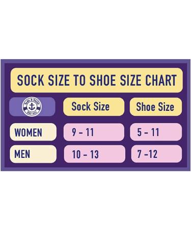 Yacht & Smith Men and Women Crew Diabetic Nephropathy Socks 6-Pack, Ring Spun Cotton, One Size Navy - Buy Online on GoSupps.com