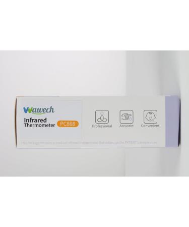 Wawech Baby Fieberthermometer Contactless Digital Infrared Thermometer 3-in-1 for Adults & Children with LCD Display 99 Memory Fever Alarm Purple - Buy Online on GoSupps.com