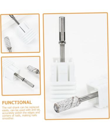 DOITOOL nails drill shank portable manicure polish tools nail clippers set Metal manicure grinding head electric polisher Nail flakes metal nail drill shank nail drill bits heads - Buy Online on GoSupps.com