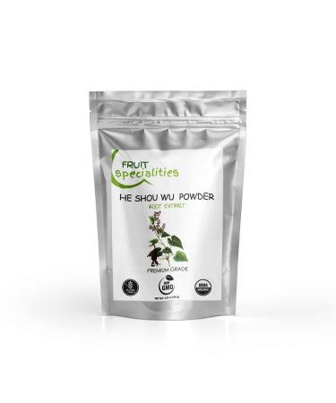 Organic He Shou Wu Pure Fo-Ti Root Powder (3.52 oz)