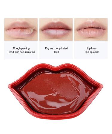 Buy 2 Box Lip Sleeping Rose Mask - Moisturizing Lip Pads & Collagen Peptide Lip Treatment for Plump Hydrated Lips | International Shipping - Buy Online on GoSupps.com