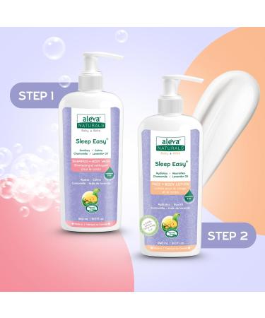 Aleva Naturals Hypoallergenic Sleep Easy Baby Hair and Body Wash for Kids and Toddlers Plant-Based Organic Aloe Vera Formula with Lavender Scent Gentle on Eyes and Sensitive Skin - 8 Fl Oz 8 Fl Oz (Pack of 1) - Buy Online on GoSupps.com