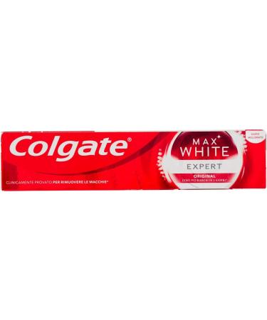 Colgate Max White Expert White Toothpaste 4-Pack (4 x 75 ml) - Brighten Your Smile | Buy Internationally - Buy Online on GoSupps.com
