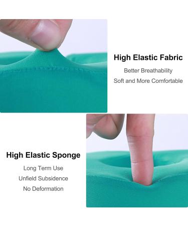 SiiMMM Foot Elevation Pillow - Ankle Heel Protector Support for Pressure Relief and Comfort - Medical Grade Foam Cushion for Bed Sores and Ulcers - Pink, 1 Pack - Buy Online on GoSupps.com