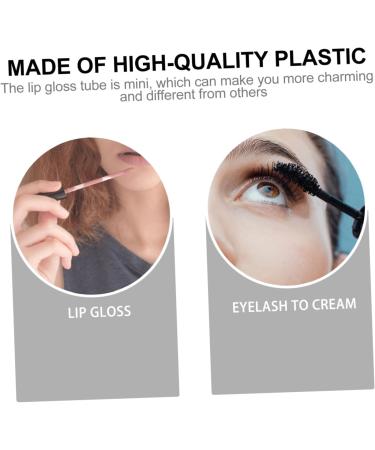 Healeved 10pcs Mascara Empty Tube Makeup Containers Makeup Lip Gloss Makeup Dispenser Tube Plastic Silver 1 g (Pack of 1) Silver - Buy Online on GoSupps.com