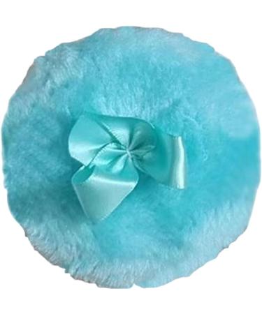 baby powder puff powder puff for body powder - Ultra Soft Round Body Face Powder Puff with Ribbon Loop | Dry Makeup Tool Body Powder Applicator Blue - Buy Online on GoSupps.com