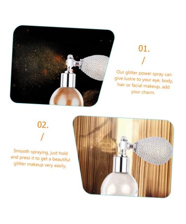 Buy 4pcs Shimmering Body Spray Set for Women - Glitter Face & Highlight Powder - International Shipping Available - Buy Online on GoSupps.com