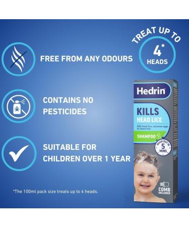 Hedrin All in One Shampoo - Effective Lice Treatment | Buy Online - Buy Online on GoSupps.com