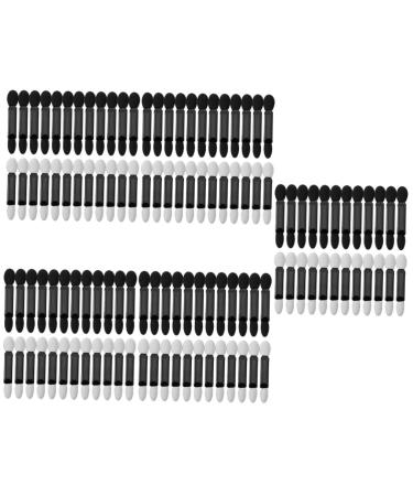 Healeved 600 Pcs Cotton Eyeshadow Brush Supple Makeup Brush Women Makeup Brush Eye Brush for Makeup Non Latex 5x1x0.5cmx5pcs Assorted Colorx5pcs