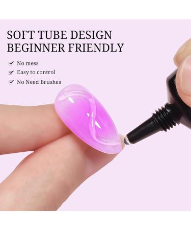 Clear 3D Sculpting Nail Gel Clear 3D Sculpting Nail Gel | Super Adhesive Nail Charms Nail Gems - Sticky Hand Extension | Art Glue For - Buy Online on GoSupps.com
