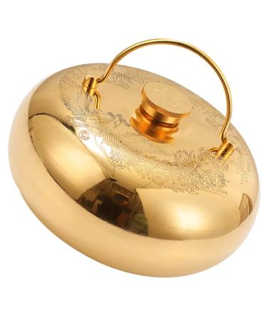 Cabilock weather comfortable hand accessories thicken cold vintage to spray small golden warm brass heat stomach high water gift hot water outdoor pot hot 13x13cm