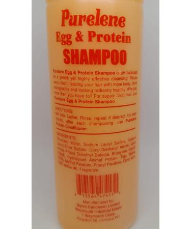 EGG & PROTEIN SHAMPOO AND CONDITIONER SET 475ML - Nourishing Hair Care for All Hair Types | International Shipping Available - Buy Online on GoSupps.com