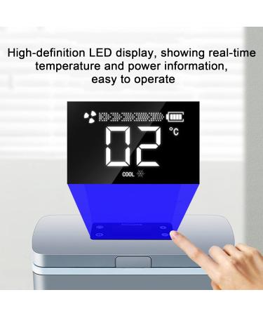 Niczu Mini Drug Refrigerated Box - Portable Insulin Cooler for Travel - Small Car Fridge with Constant Temperature - Blue - Buy Online on GoSupps.com