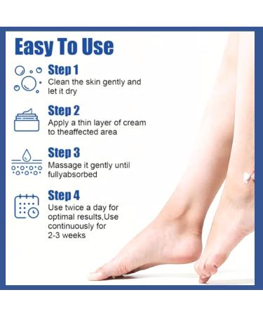 60% Urea Cream - Cracked Heel Repair Cream For Feet and Hand - Foot Cream for Cracked Heels and Dry Skin - Urea Cream 60 Percent for Feet - Maximum Strength for Hand Foot and Body Care - Buy Online on GoSupps.com