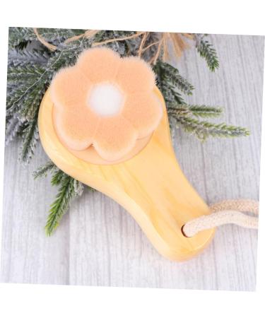 Beaupretty 1pc Face Wash Brush Face Exfoliator Brush Manual Face Scrub Brush Facial Brush Face Cleansing Brush Facial Body Cleansing Brush Scrubber Face Brush Handheld Wooden - Buy Online on GoSupps.com