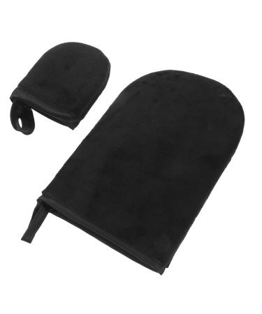 DOITOOL 1 Set Tanning Gloves Gel Versatilen Silver Wigs for Women Uv Protection Gloves Protective Gloves Self Tan Face Applicator Face Lotion Back Lotion Take a Bath Nail Polish Flocking