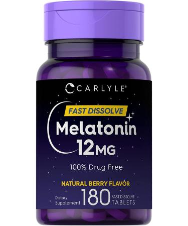 Carlyle Melatonin - 12 mg.