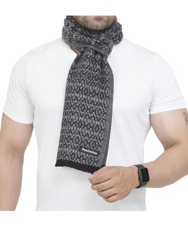 Blessfull Healing Woolen Muffler For Men and Women Grey - Buy Online on GoSupps.com