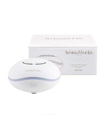 Aromaworks Essential Oil Diffuser USB - Soft Mood Led Lighting - Creates A Relaxing Ambience - Fills The Room with A Sensual Fragrance - Easy to Use - Portable and Travel-Friendly - 1 Pc Diffuser