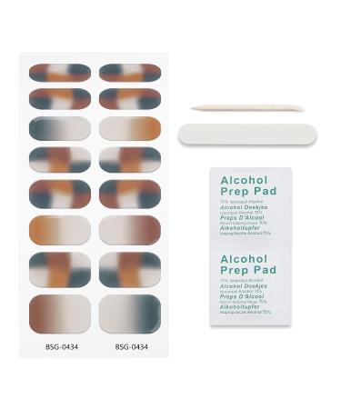 JMEOWIO Brown Green Nail Foil - Self-Adhesive Gel Nail Stickers for Stunning UV Cured Designs - International Shipping - Buy Online on GoSupps.com