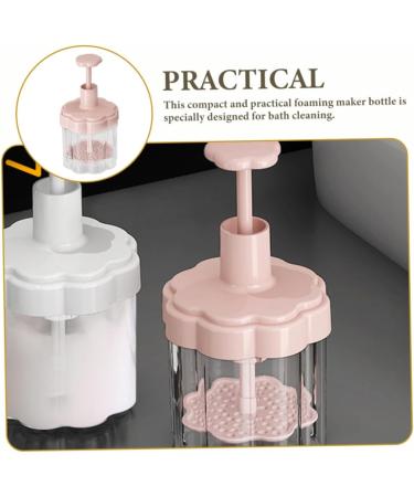 Mikinona Bubbler Face Wash Frother Facial Cleaning Tool Wash Bubble Maker Plastic Foams Maker Bottle Bubbling Supply Bubble Foamer Facial Cleaning Supply Foaming Bottle - Buy Online on GoSupps.com