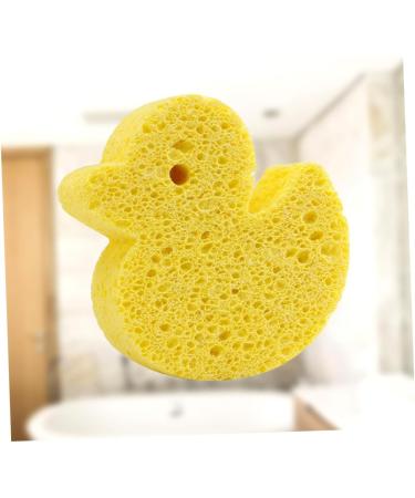 Beavorty Bath Scrubber Sponge for Bathing Cleaning Scrubber Sponges Shower Pouf Shower Brush Sponge Yellow Bath Sponge for Cushion Bath Ball Skin Care Sea of Foam - Buy Online on GoSupps.com