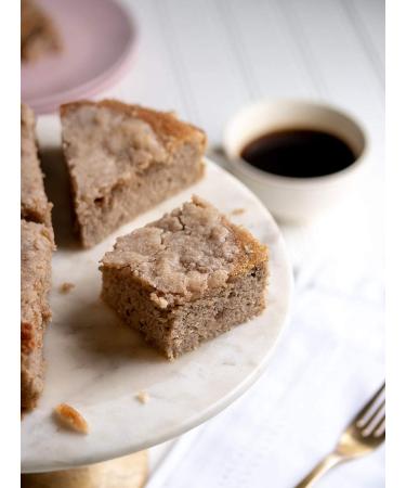 Keto Queen Kreations Low Carb Sugar Free Cinnamon Coffee Cake Mix 7.6 oz (12 Servings) - 1 Net Carb Keto Friendly - Buy Online on GoSupps.com