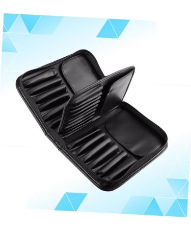 minkissy 1pc Makeup Tool Organizer Travel Cosmetic Brush Bag Travel Cosmetic Brush Container Cosmetic Brush Storage Travel Makeup Large Capacity Makeup Brush Bag Makeup Tools Pu - Buy Online on GoSupps.com