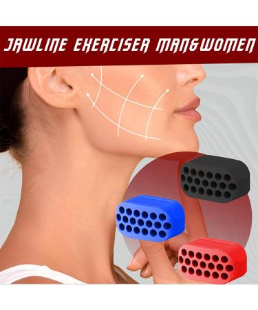 Jaw Exerciser Set (6 Pcs) - 3 Resistance Levels for Men & Women | Silicone Jawline Trainer - Shape & Tone Your Face - Buy Online on GoSupps.com