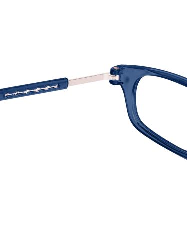 TBOC Blue Reading Glasses +1.00 Diopter - Stylish Foldable Readers for Men & Women - Magnetic Closure - Ideal for Presbyopia - Buy Online on GoSupps.com