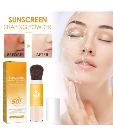 Mineral Sun Protection Fixing Powder SPF 50 - Oil-Control Long-Lasting & Breathable | Natural Sun Protection Primer - Buy Online on GoSupps.com