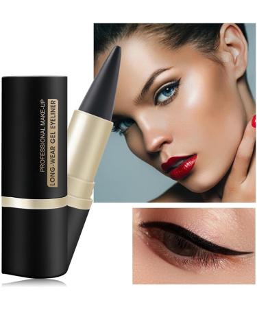Eyeliner eyeliner single-head black solid rich eyeliner 4 colors long-lasting waterproof quick-drying matte eyeliner - create a long-lasting personalized eye makeup (#02 Brown) - Buy Online on GoSupps.com