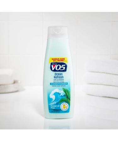 Alberto VO5 Ocean Refresh Conditioner - Revitalizing Hair Care with Essential Vitamins & Fresh Ocean Fragrance - 15 oz | International Shipping Available - Buy Online on GoSupps.com