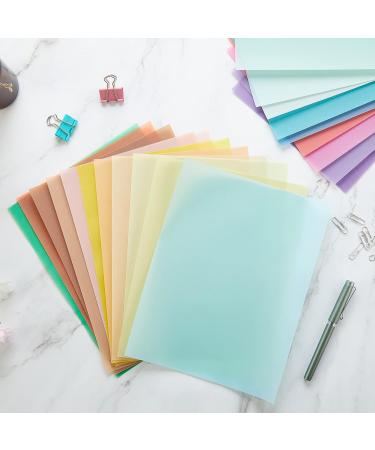 Colored Vellum Paper 20 Colors 100 Sheets 8.5x11 inch - Transparent Tracing Paper for Sketching, Invitations, DIY - Buy Online on GoSupps.com