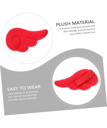 Beaupretty 4 Pairs hairpin angel wings for women halloween cosplay headwear halloween wing hair clip holiday party hair clips cartoon hair clips cute ear hair pins optional photo girl Plush - Buy Online on GoSupps.com