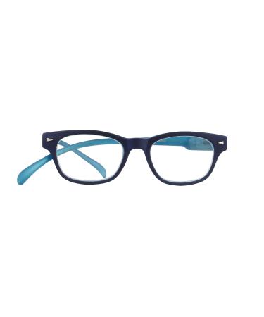 Broad Long Arm Reading Glasses Blue Ocean (+2.50)