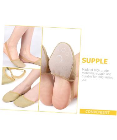 4 Pairs Yoga Toe Protector Shoes Pads | Breathable Forefoot Cushion & Sweat-Absorbent Socks - Buy Online on GoSupps.com