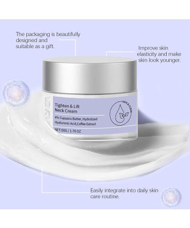 Neck Firming Cream for Tightening Sagging Skin Hydrating Body & Face Cream Instant Lift Firmness Tighten and Lift Neck Cream Skin Firming Cream - Buy Online on GoSupps.com