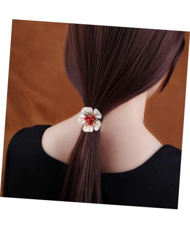 HONMEET Hair Accessories Hair Rope Tocados Para El Curly Hair Ties Petal Hair Scrunchies Creative Hair Accessories Pearl Hair Accessories Scarves for Women Dressy Multi- - Buy Online on GoSupps.com