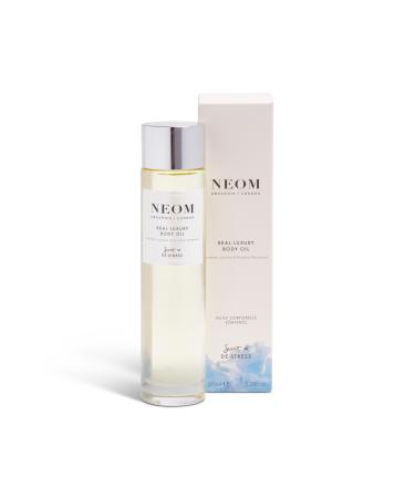 NEOM- Real Luxury Body Oil 100ml | Lavender & Rosewood Essential Oil | Hydrate & Nourish | Scent to De-Stress