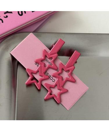 Limtula Candy Color Star Shape Duckbill Hair Clip Spring r Headwear for Woman Girls Taking Photo Shopping Travel -slip Green - Buy Online on GoSupps.com