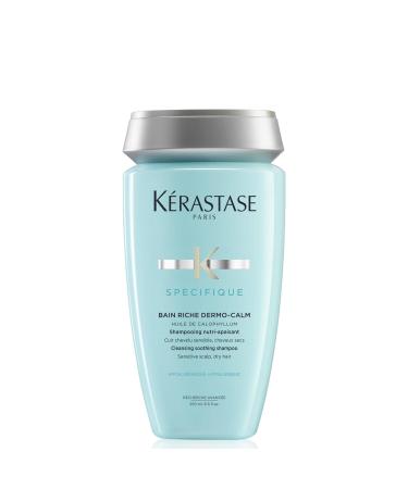 K rastase shampoo for sensitive scalp and dry hair soothing and hypoallergenic hair bath bain Riche Dermo-Calm Sp cifique 250 ml - Buy Online on GoSupps.com