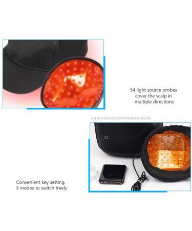 ERICAT Portable Hair Growth Cap Hair Growth Helmet Three Adjustable Modes and 30 Minutes Treatment Time No Side Effect to Stop Hair Loss - Buy Online on GoSupps.com