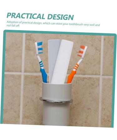 Gleavi 8 STK Travel Toothbrush Case Ventilated Holder for Outdoor Use | Portable Travel Container & Supplies | Mini Travel Items with Lids - Buy Online on GoSupps.com